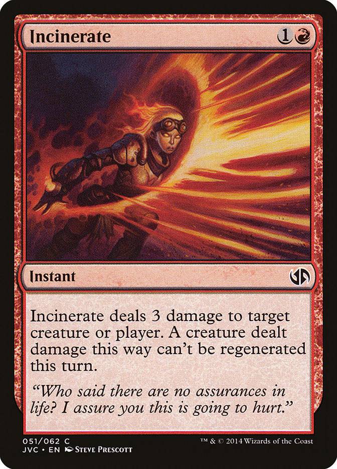 Incinerate [Duel Decks Anthology] - Destination Retro