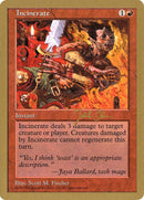 Incinerate (Jakub Slemr) [World Championship Decks 1997] - Destination Retro