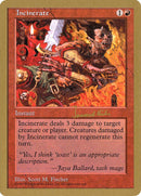 Incinerate (Janosch Kuhn) [World Championship Decks 1997] - Destination Retro