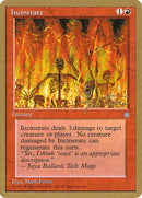 Incinerate (Mark Justice) [Pro Tour Collector Set] - Destination Retro