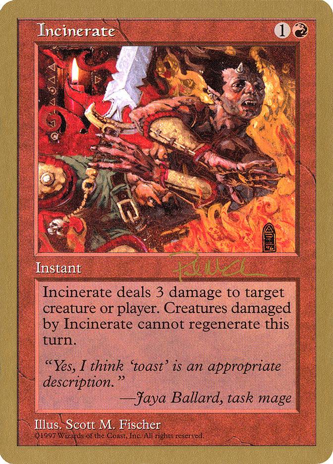 Incinerate (Paul McCabe) [World Championship Decks 1997] - Destination Retro