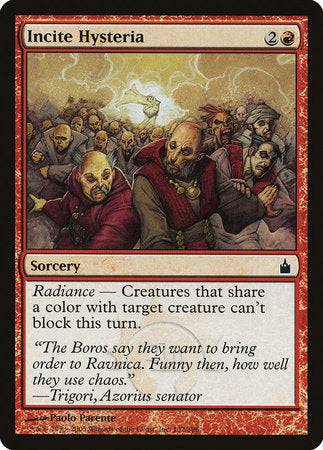 Incite Hysteria [Ravnica: City of Guilds] - Destination Retro