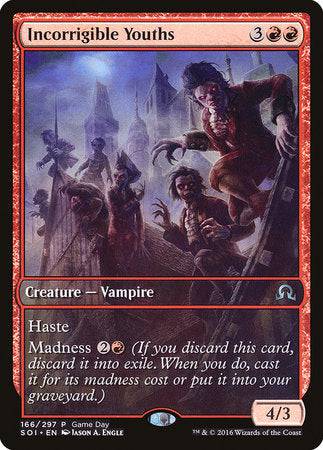 Incorrigible Youths [Shadows over Innistrad Promos] - Destination Retro
