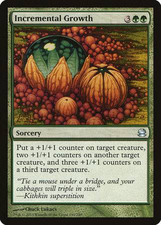 Incremental Growth [Modern Masters] - Destination Retro
