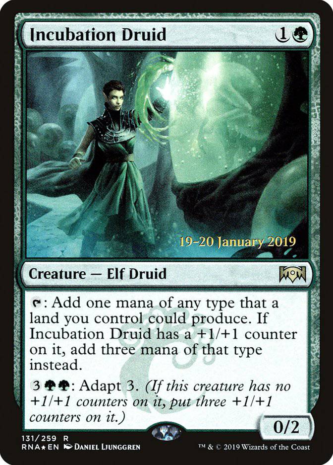 Incubation Druid [Ravnica Allegiance Prerelease Promos] - Destination Retro
