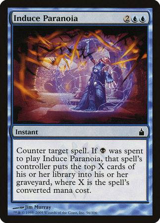 Induce Paranoia [Ravnica: City of Guilds] - Destination Retro