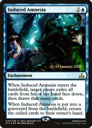 Induced Amnesia [Rivals of Ixalan Promos] - Destination Retro