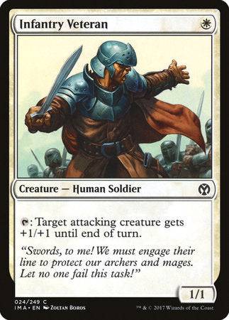 Infantry Veteran [Iconic Masters] - Destination Retro