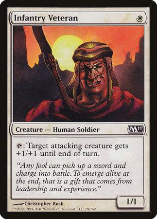 Infantry Veteran [Magic 2011] - Destination Retro