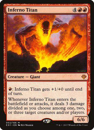 Inferno Titan [Archenemy: Nicol Bolas] - Destination Retro