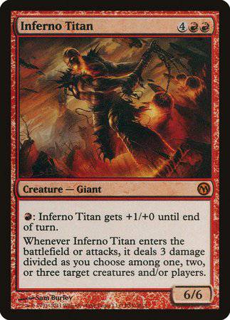Inferno Titan [Duels of the Planeswalkers Promos 2011] - Destination Retro