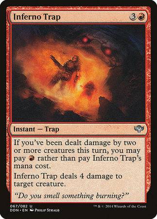 Inferno Trap [Duel Decks: Speed vs. Cunning] - Destination Retro