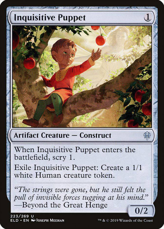 Inquisitive Puppet [Throne of Eldraine] - Destination Retro