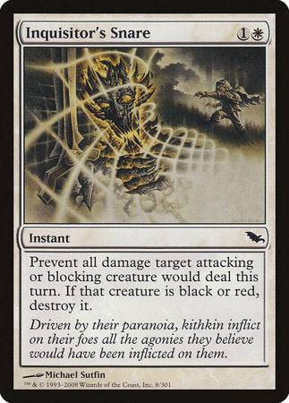Inquisitor's Snare [Shadowmoor] - Destination Retro