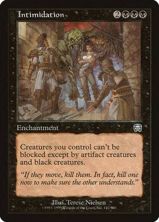Intimidation [Mercadian Masques] - Destination Retro