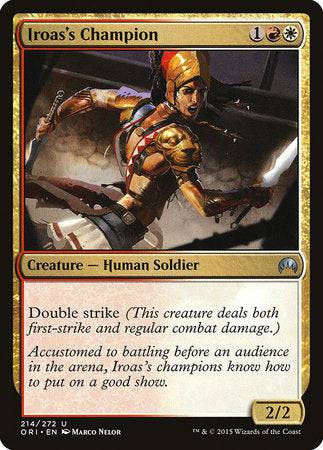 Iroas's Champion [Magic Origins] - Destination Retro