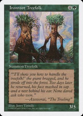 Ironroot Treefolk [Fifth Edition] - Destination Retro