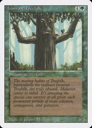 Ironroot Treefolk [Revised Edition] - Destination Retro