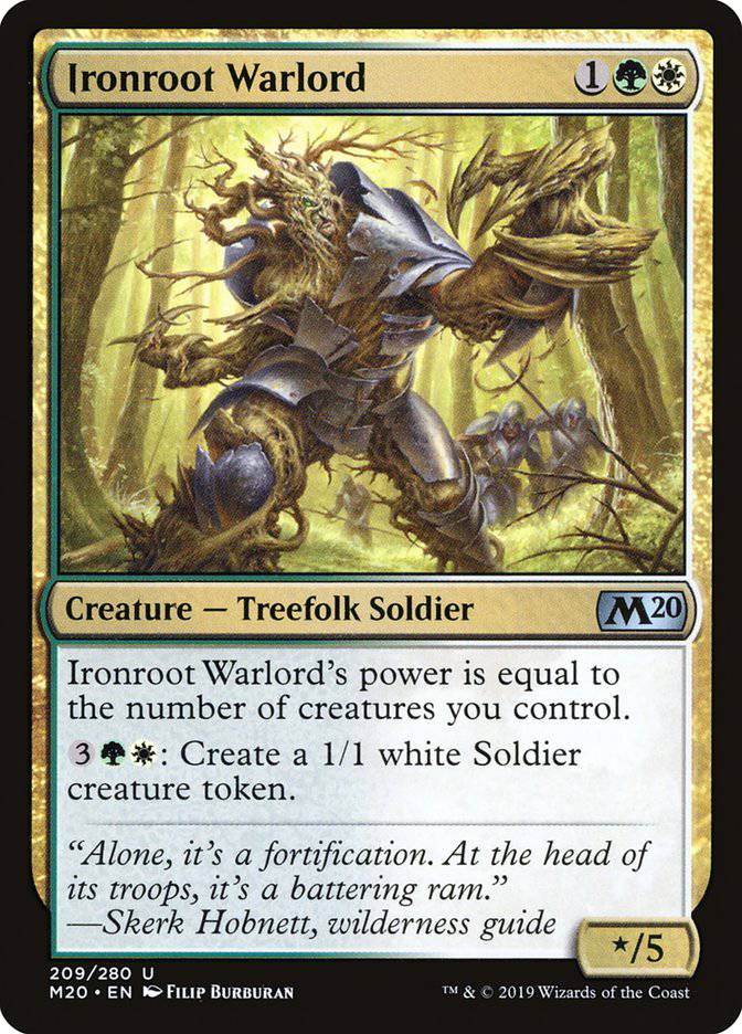 Ironroot Warlord [Core Set 2020] - Destination Retro