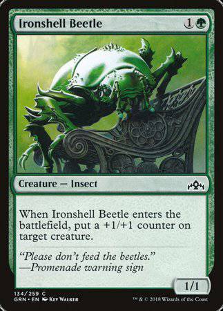 Ironshell Beetle [Guilds of Ravnica] - Destination Retro