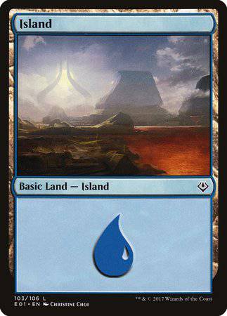 Island (103) [Archenemy: Nicol Bolas] - Destination Retro