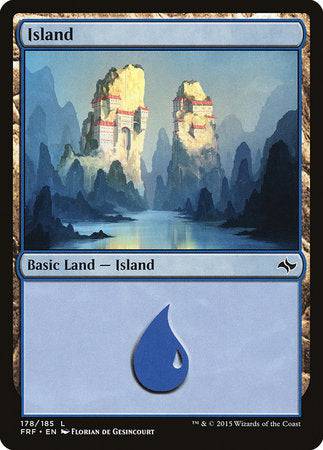 Island (178) [Fate Reforged] - Destination Retro