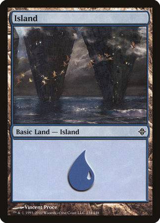 Island (234) [Rise of the Eldrazi] - Destination Retro