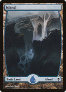 Island (235) - Full Art [Zendikar] - Destination Retro