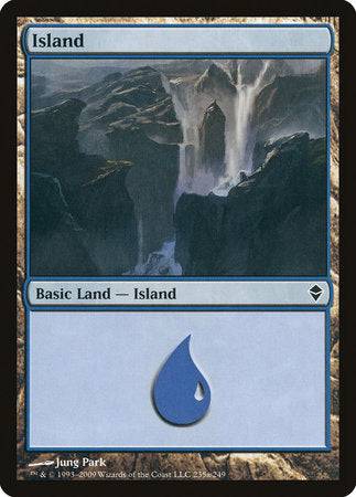 Island (235a) [Zendikar] - Destination Retro