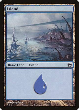Island (237) [Scars of Mirrodin] - Destination Retro