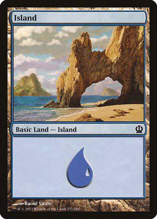 Island (237) [Theros] - Destination Retro