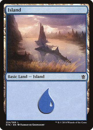 Island (254) [Khans of Tarkir] - Destination Retro