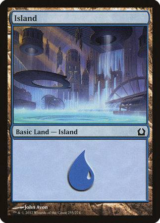 Island (255) [Return to Ravnica] - Destination Retro