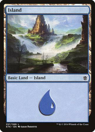 Island (257) [Khans of Tarkir] - Destination Retro