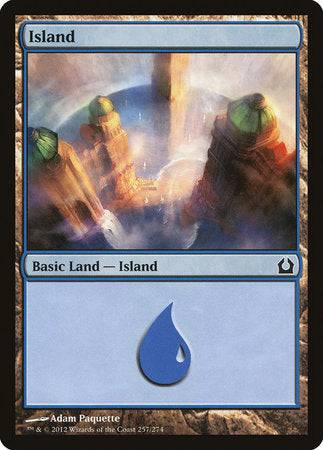 Island (257) [Return to Ravnica] - Destination Retro