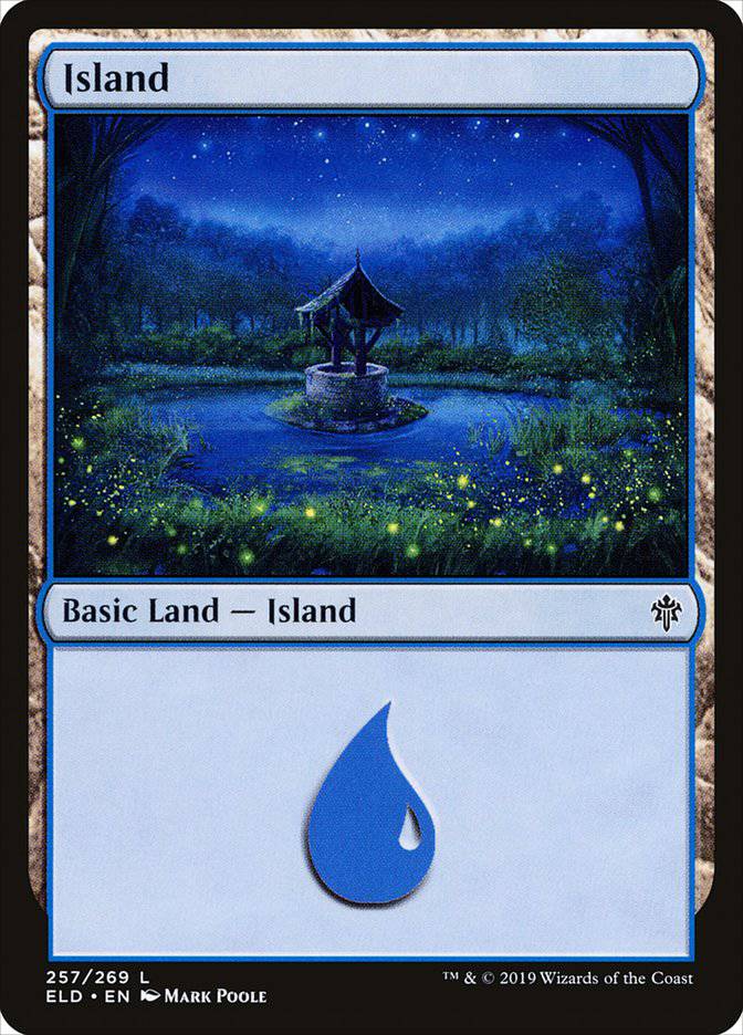 Island (257) [Throne of Eldraine] - Destination Retro