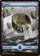 Island (258) - Full Art [Battle for Zendikar] - Destination Retro
