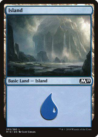 Island (265) [Core Set 2019] - Destination Retro