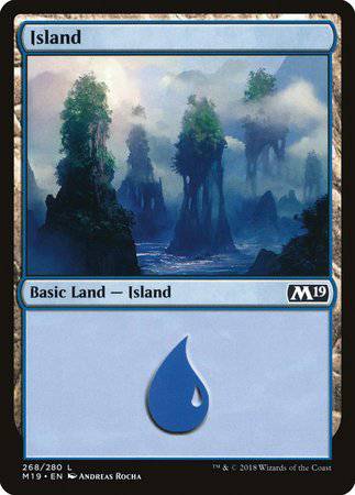 Island (268) [Core Set 2019] - Destination Retro