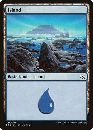 Island (29) [Duel Decks: Mind vs. Might] - Destination Retro