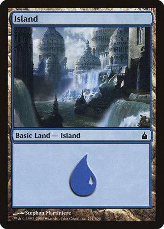 Island (291) [Ravnica: City of Guilds] - Destination Retro