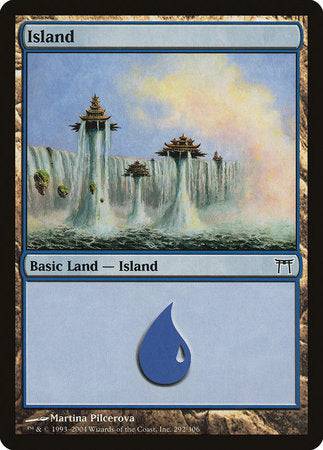 Island (292) [Champions of Kamigawa] - Destination Retro