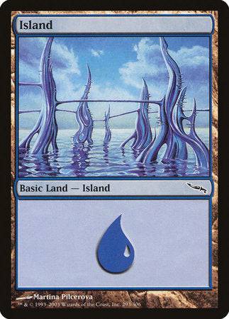Island (293) [Mirrodin] - Destination Retro