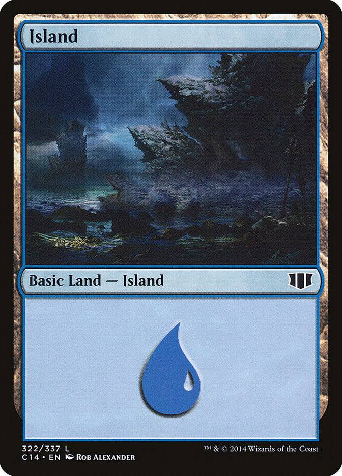 Island (322) [Commander 2014] - Destination Retro