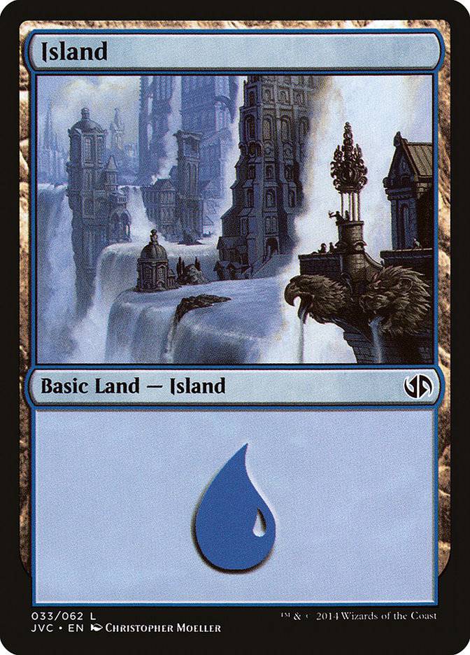 Island (33) [Duel Decks Anthology] - Destination Retro