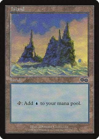 Island (337) [Urza's Saga] - Destination Retro