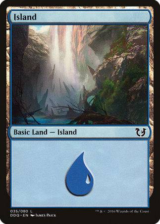 Island (35) [Duel Decks: Blessed vs. Cursed] - Destination Retro