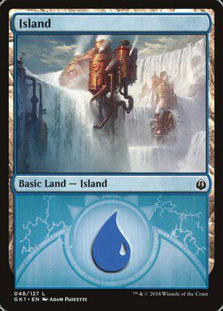 Island (48) [GRN Guild Kit] - Destination Retro
