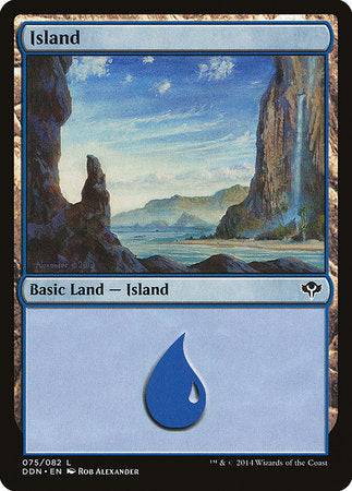 Island (75) [Duel Decks: Speed vs. Cunning] - Destination Retro