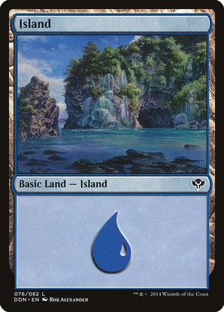 Island (76) [Duel Decks: Speed vs. Cunning] - Destination Retro